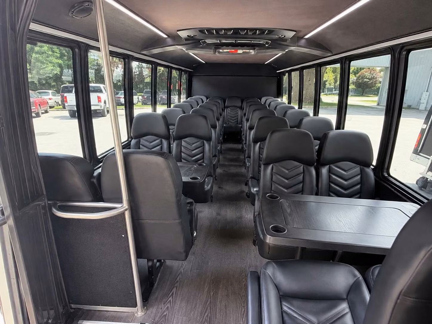 20 passenger minibus inside