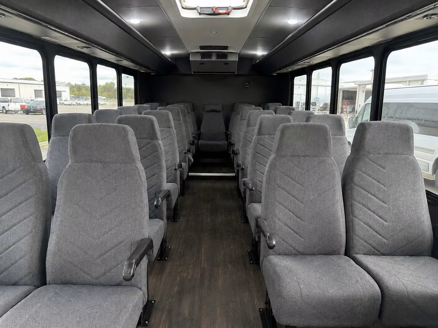 20 passenger minibus interior