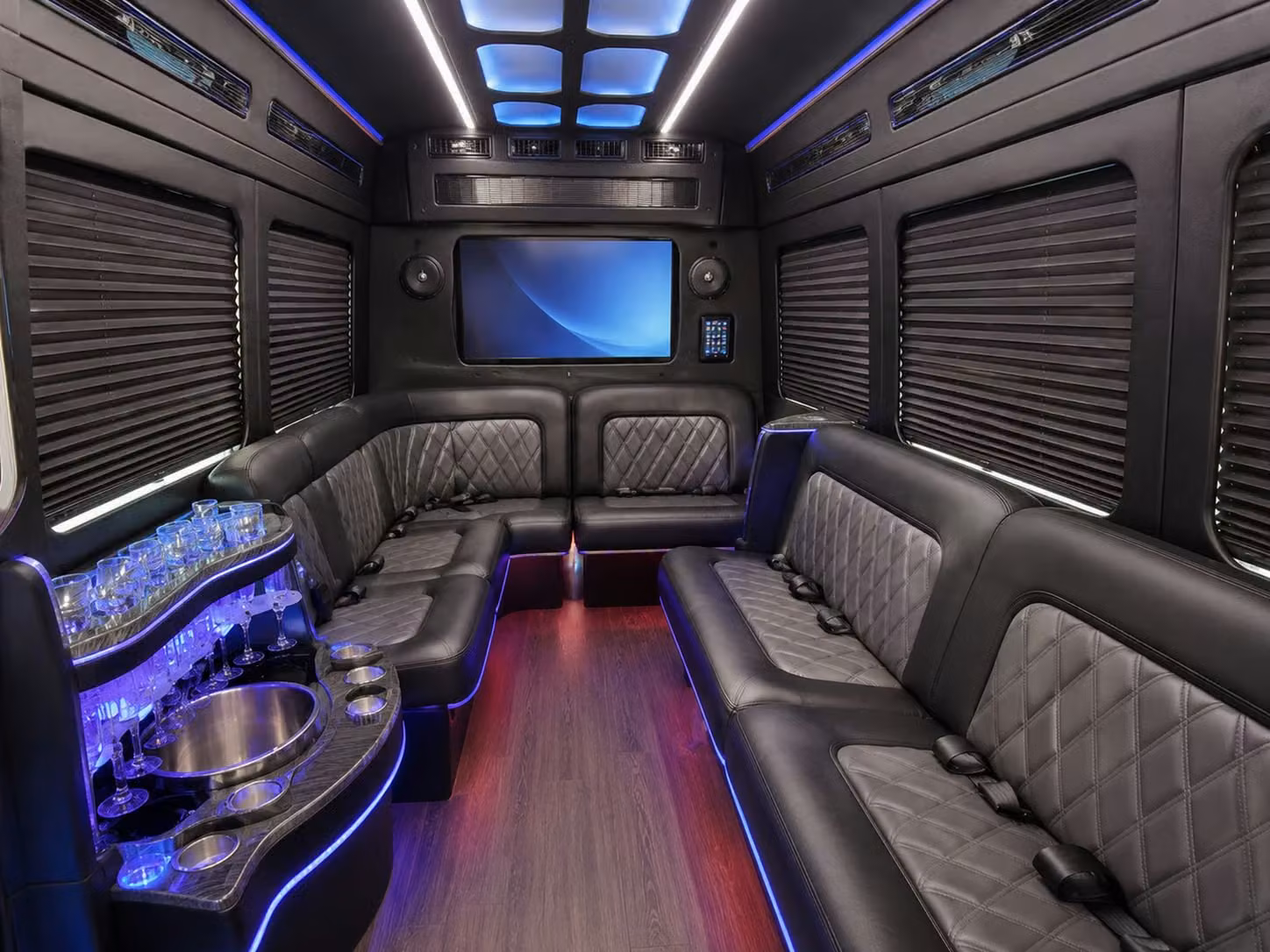 sprinter limousine inside