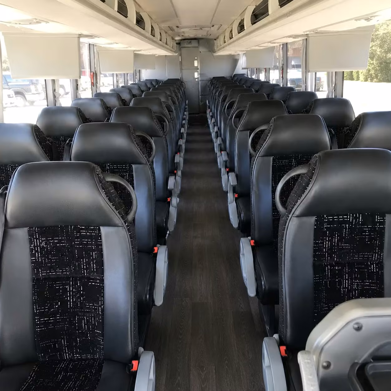 st petersburg charter bus interior